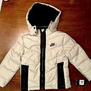 NWT Kids Nike Winter Jacket size 4,5 and 7.